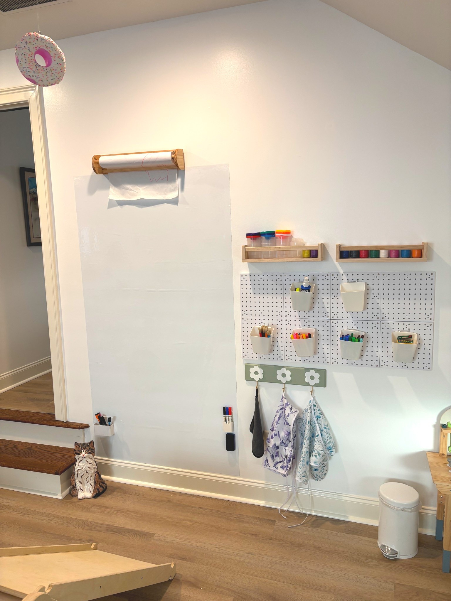 We gifted my toddler an art station for Christmas. It’s neat because you can use the whiteboard anytime, and then pull down the paper to paint and create something beautiful! Very easy to clean up off of the whiteboard surface. Great for experimenting toddlers!
#giftidea #art #toddlers 

#LTKmomlife #LTKHome #LTKKids