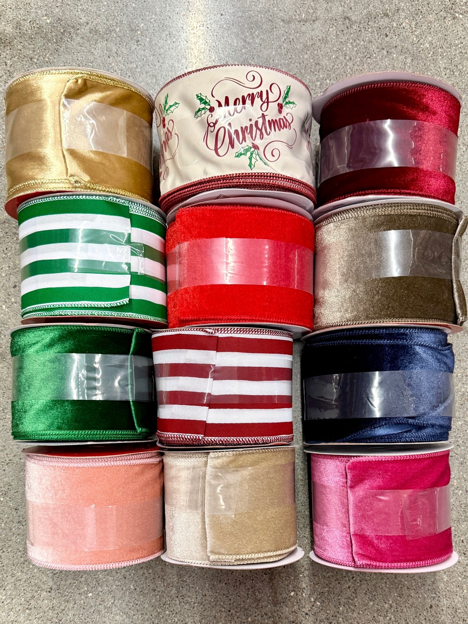 3 1/2” ribbon, 10 yards for under $10! My go-to for bows and gift wrapping!

#LTKSeasonal #LTKHome #LTKOver40