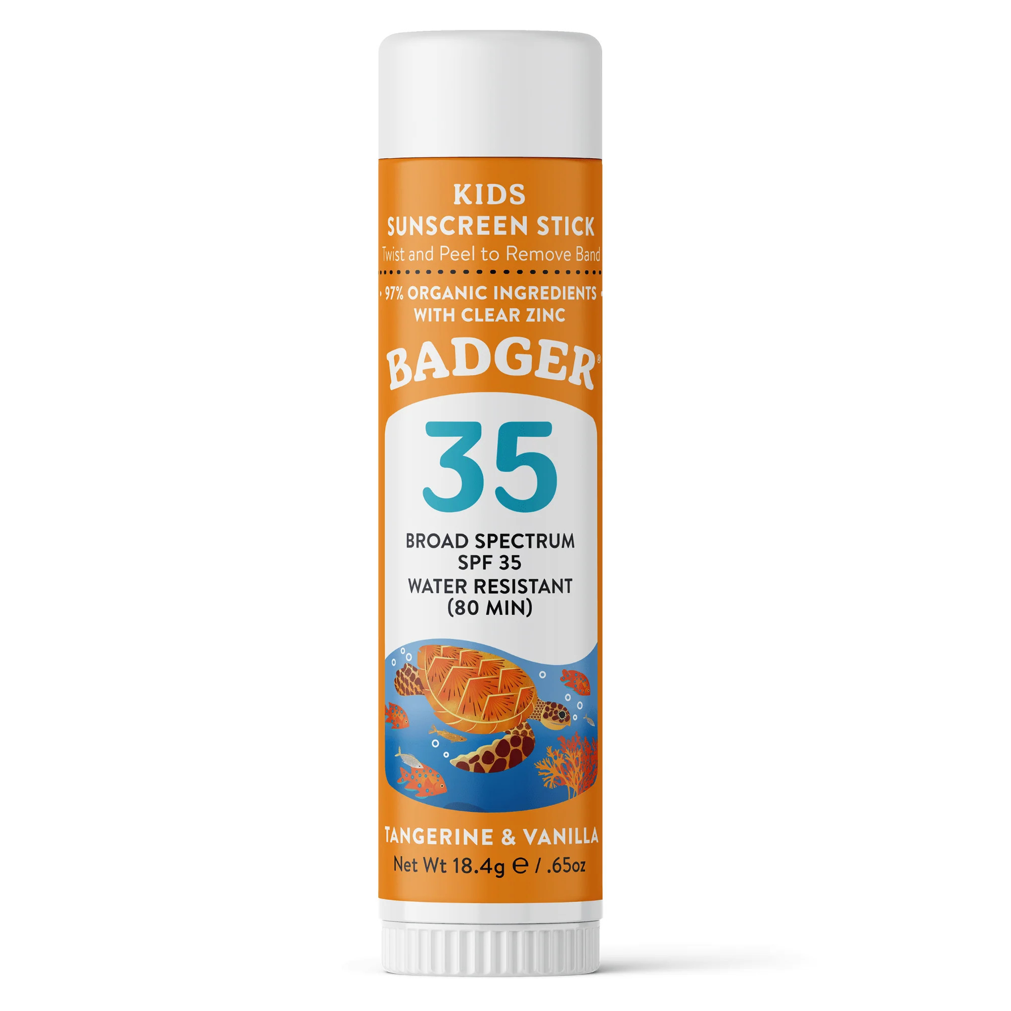 Badger Kids Sunscreen Stick SPF 35 (0.65 oz) #10086329 | Smallflower