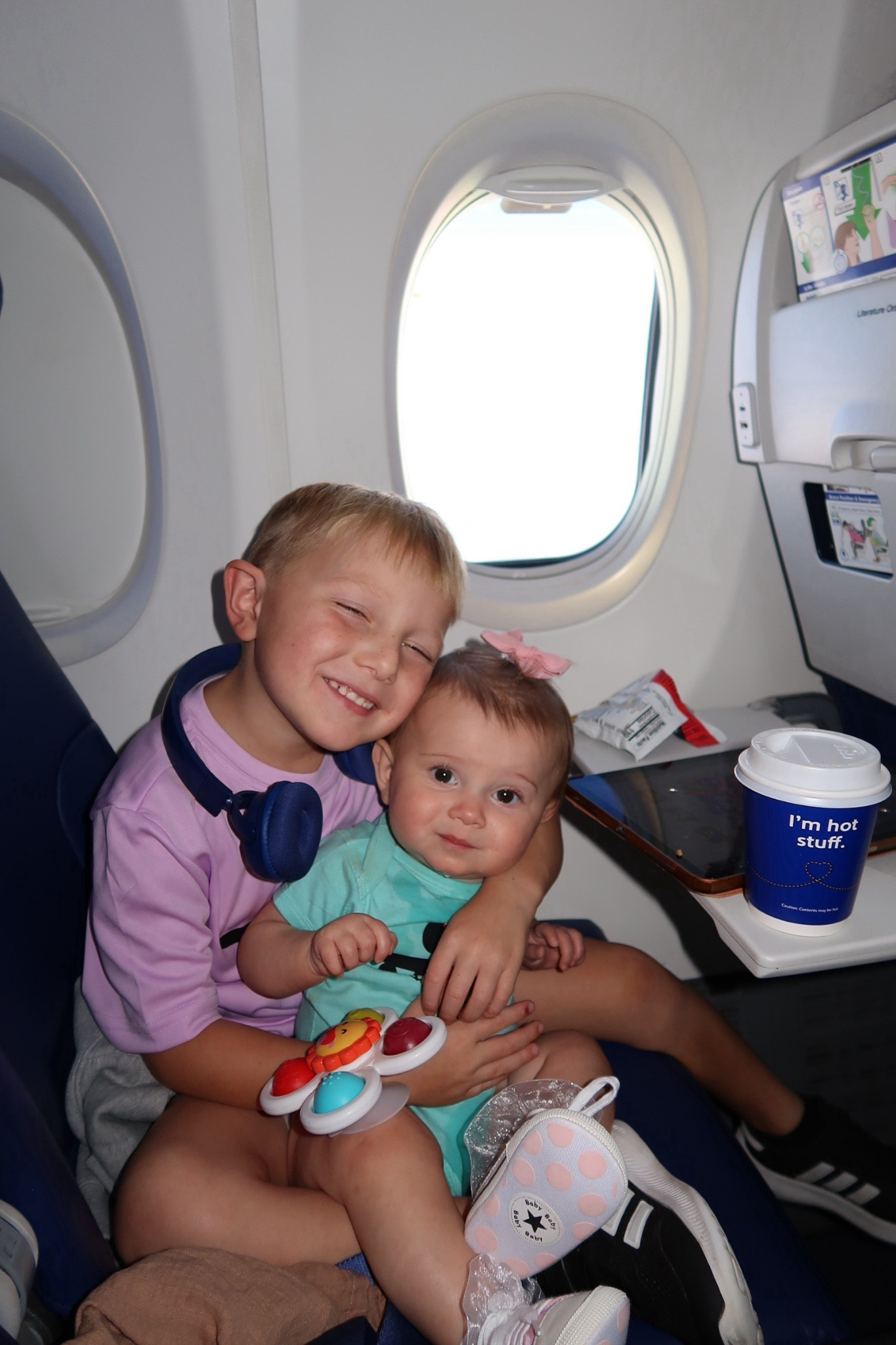 Everything I brought on the plane ride with my 4 year old & 8 month old! 

#LTKBaby #LTKKids #LTKTravel