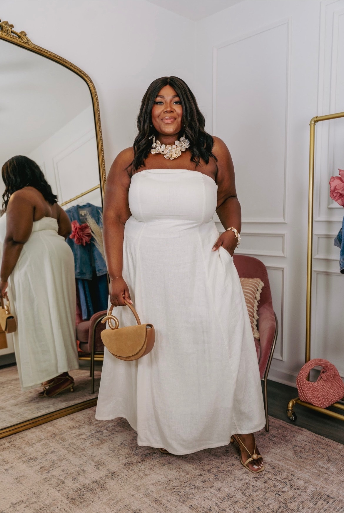 Bec And Bridge White Linen Maxi Dress White Linen Dress Bec Bridge