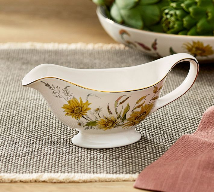 Bedford Harvest Stoneware Gravy Boat | Pottery Barn (US)