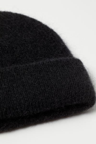 Ribbed wool-blend hat | H&M (UK, MY, IN, SG, PH, TW, HK)