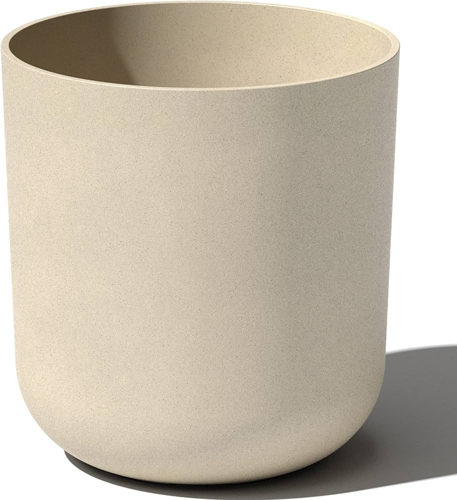 Veradek Mason Series Lima Planter - Round Planter for Indoor or Outdoor Porch/Garden | Made from ... | Amazon (CA)