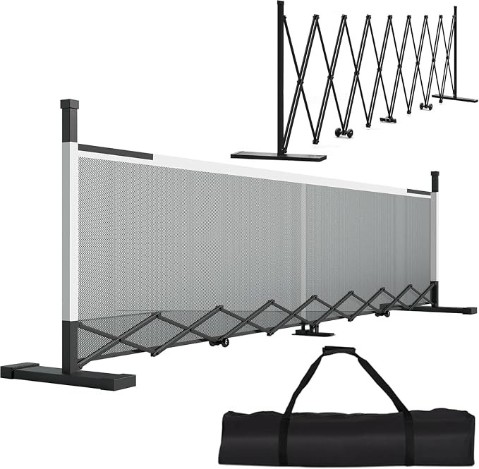 Retractable Pickleball Net - Durable and Lightweight Indoor/Outdoor Portable Pickleball Net with ... | Amazon (US)