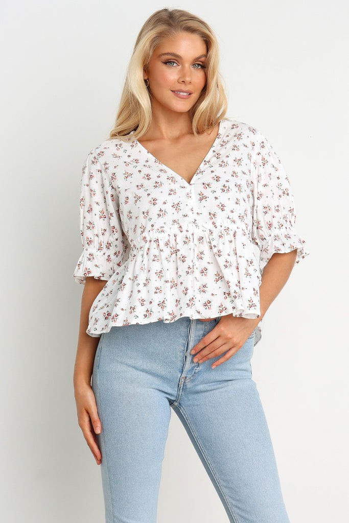 Addison Top - White | Petal & Pup (AU)