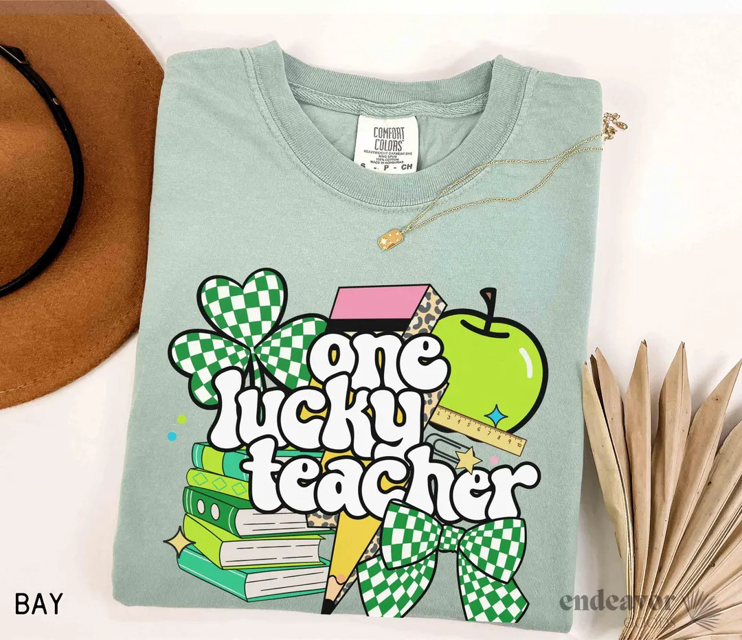 Comfort Colors Teacher St. Patricks Day Shirt St. Patrick's Day Funny Teacher Shirt Elementary Te... | Etsy (US)