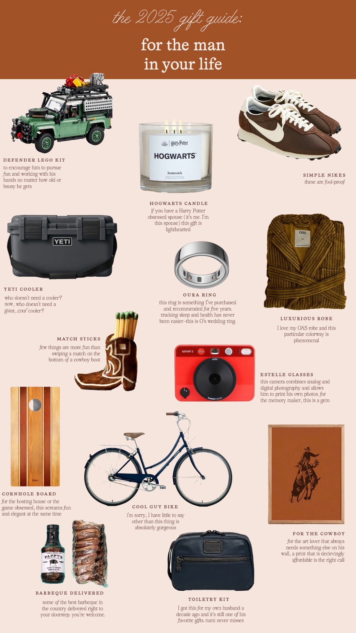 Gift guide for him 

Gift guide
Men’s gift
Husband gift
Gift for dad

#LTKGiftGuide #LTKHoliday #LTKMens