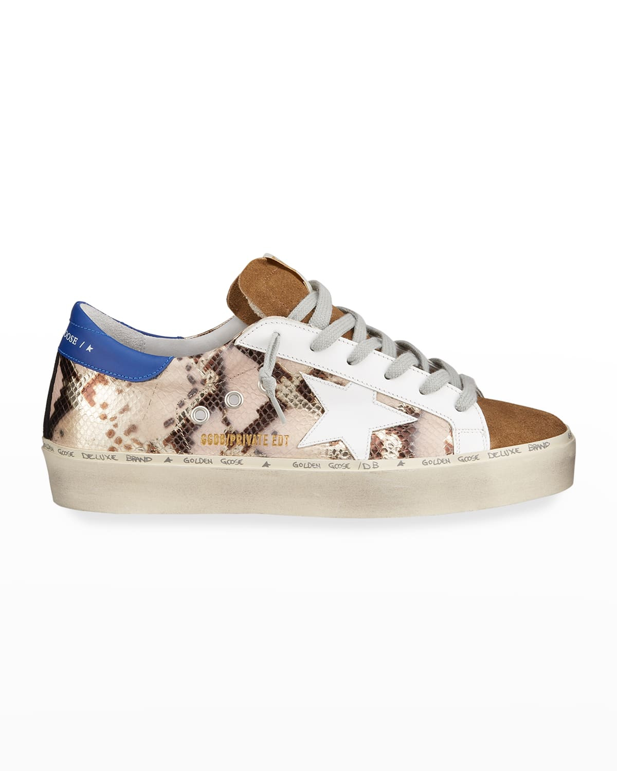 Hi Star Python-Print Sneakers | Neiman Marcus