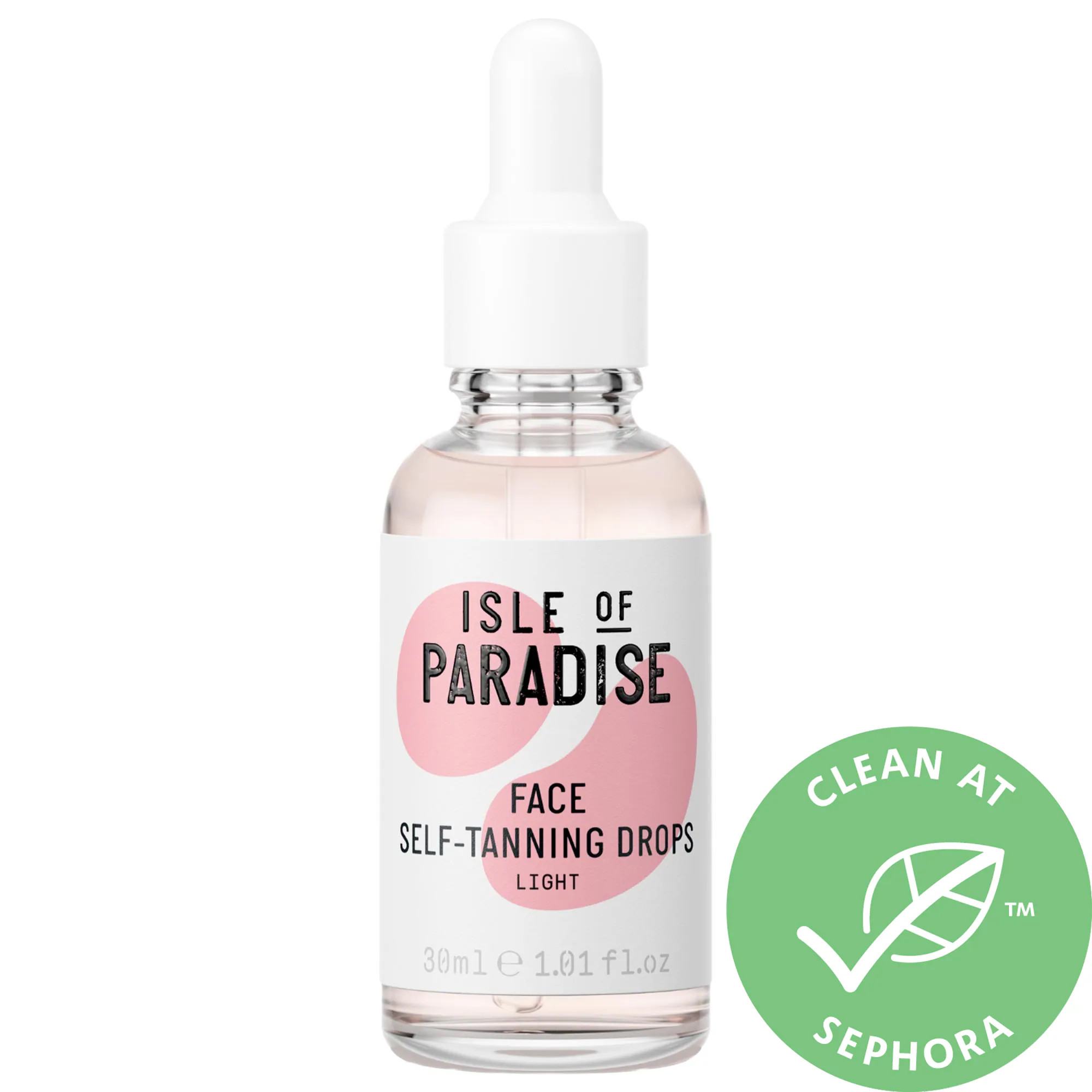 Isle of Paradise Self Tanning Glow Drops Light 1.01 oz/ 30 mL | Sephora (US)