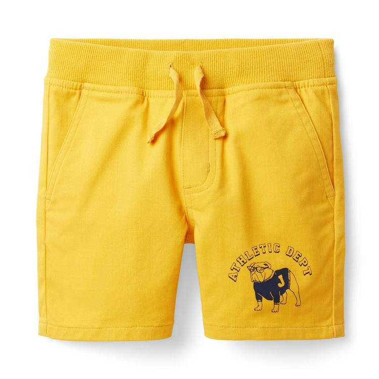 Bulldog Athletic Twill Short | Janie and Jack