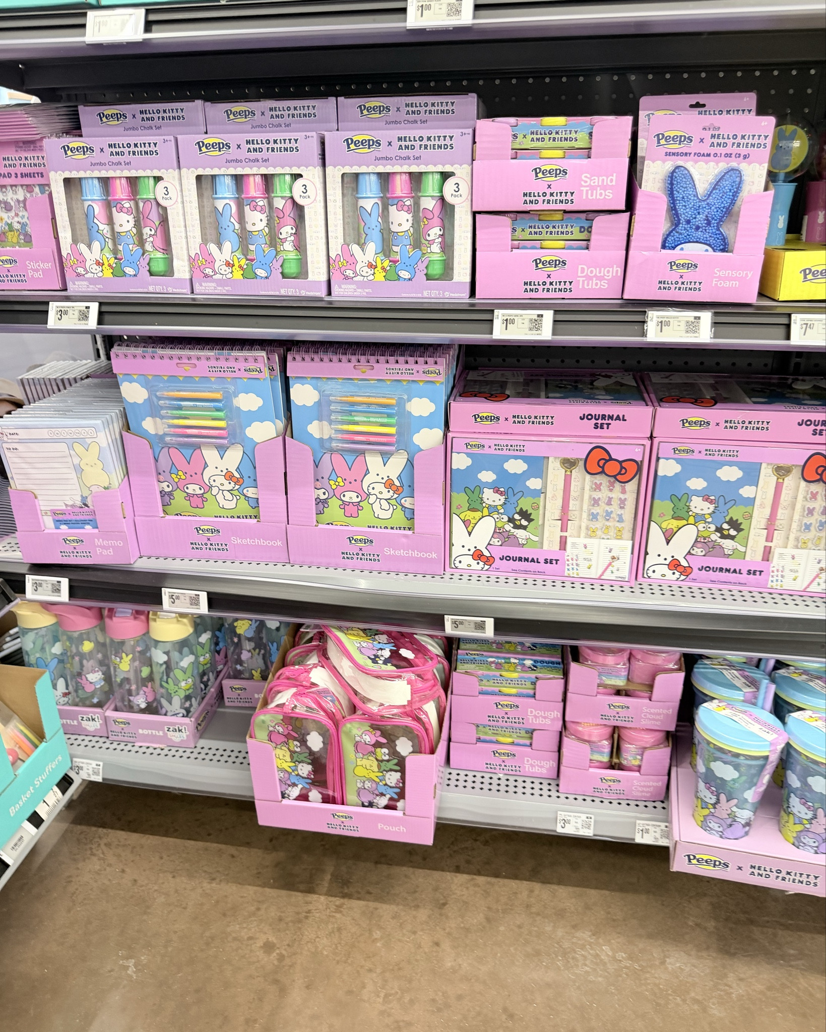 Okay but the Peeps & Hello Kitty drop at Walmart is next-level cute 🐰🎀 from chalk sets and journals to tumblers, jewelry cases, and the sweetest little basket stuffers… this collab is pastel perfection.

If you’re building Easter baskets, don’t skip this section.

#peeps #hellokitty #walmartfinds #easterbasketideas #basketstuffers #kidsfinds #springfun

#LTKSeasonal #LTKkids #LTKfindsunder50