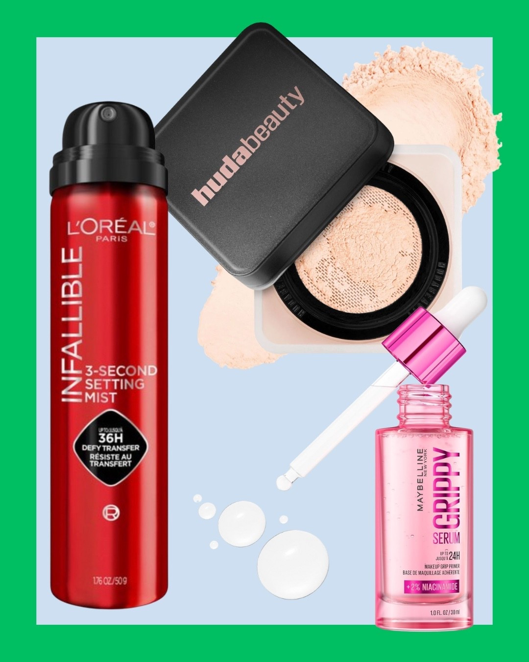 Q: And what about making our makeup last all day when it’s this hot too? I feel like everything melts off! 🥵
A: Start with a grippy primer 🩷 use a good powder to set your makeup at each step 💋 and this holy grail affordable setting spray!

#LTKgrwm #LTKmorningroutine #LTKBeauty