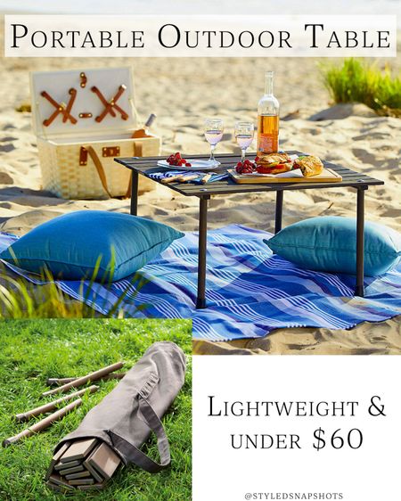 we use our portable outdoor table all summer long! Perfect for the beach or by the pool. under $60 and easy to assemble. 

outdoor table in a bag, beach finds, picnic finds, travel, vacation 



#LTKTravel #LTKHome