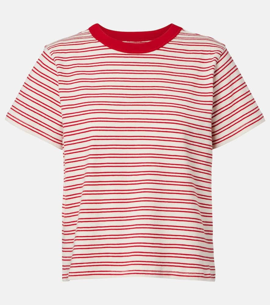 Velvet Foster striped cotton jersey T-shirt | Mytheresa (US/CA)