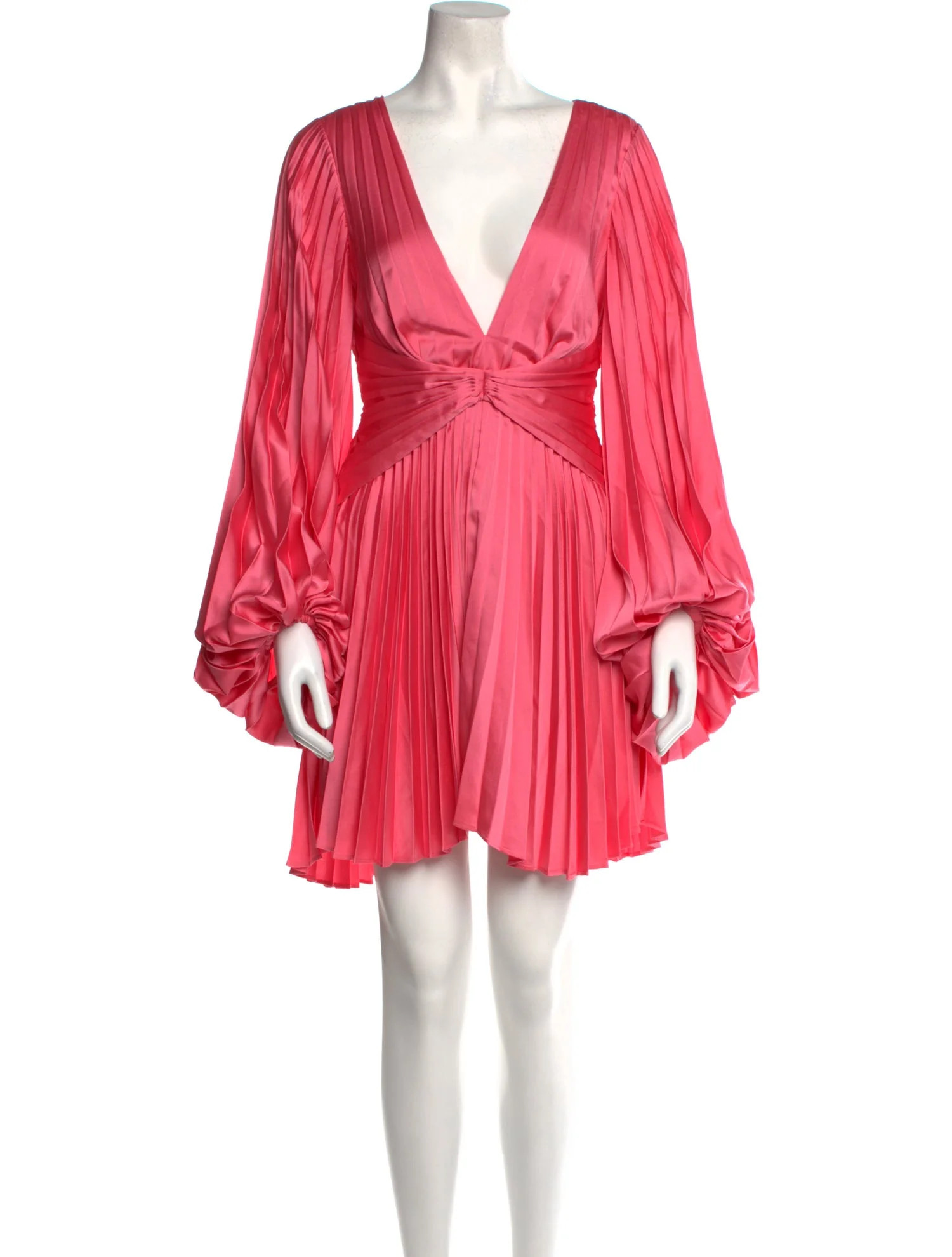 V-Neck Mini Dress w/ Tags | The RealReal