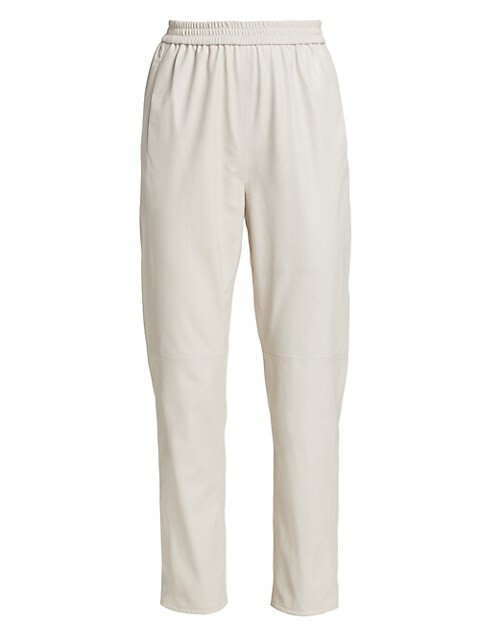 Casual Faux Leather Joggers | Saks Fifth Avenue