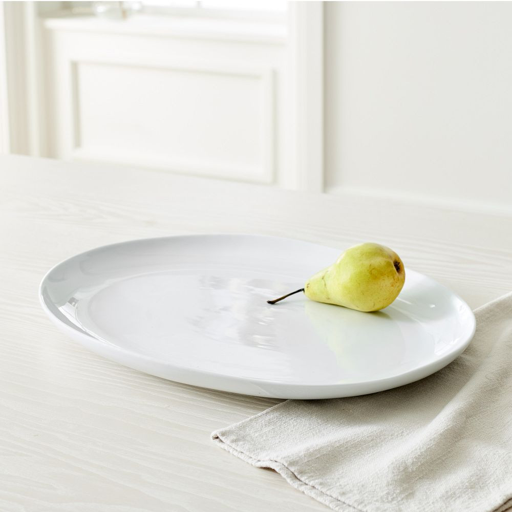 Organic Porcelain Serving Platters | West Elm (US)
