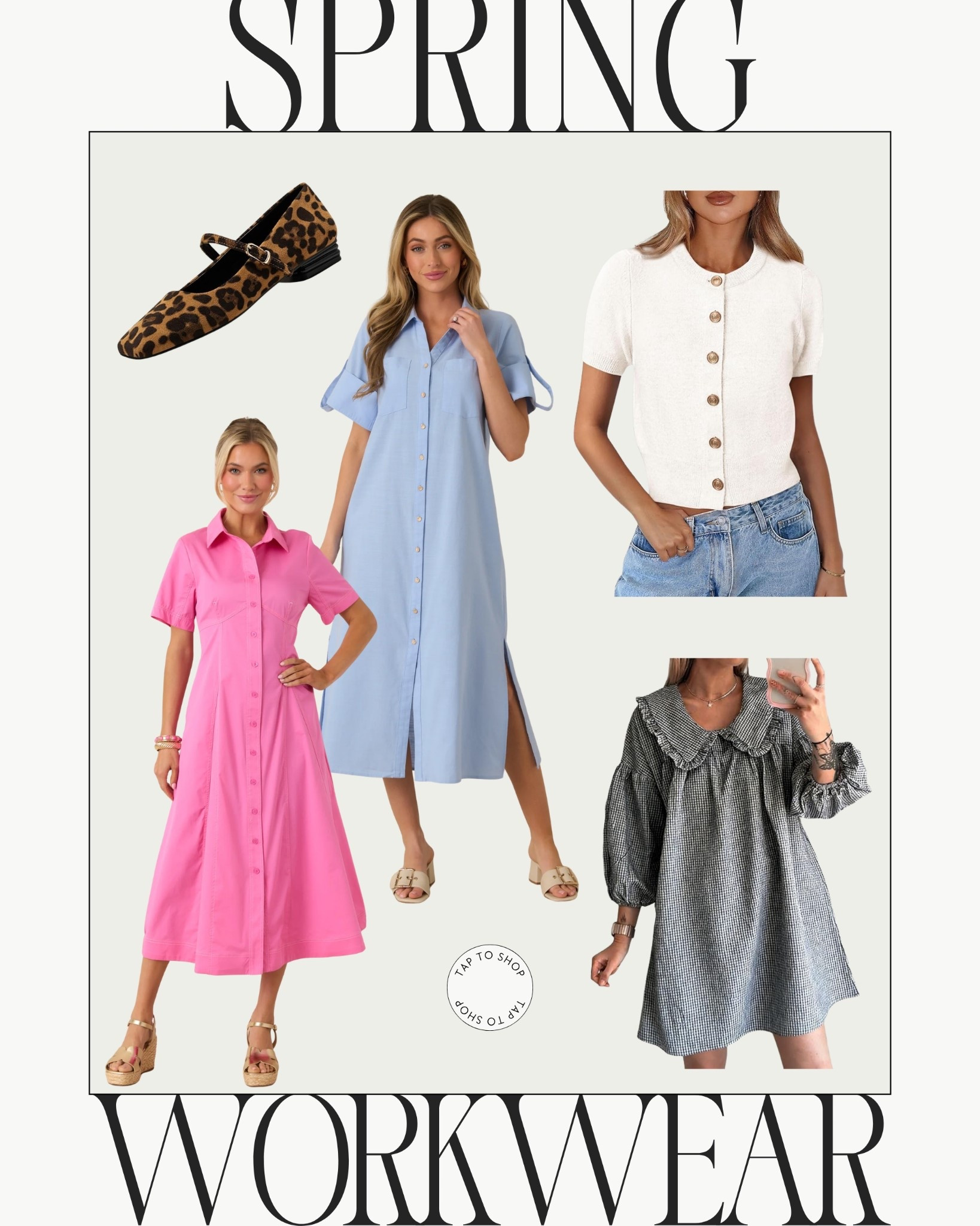 Spring // spring workwear // work outfit // dresses // business casual // work dress // teacher outfit // leopard 

#LTKdayinmylife #LTKootd #LTKWorkwear