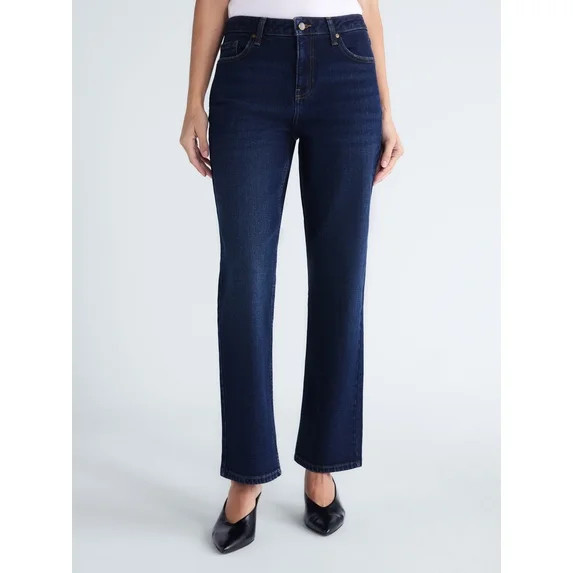 Scoop Women’s and Women's Plus The Stanton Stovepipe Jeans, 30'' Inseam, Sizes 0-28W | Walmart (US)
