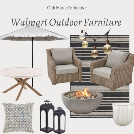 Walmart outdoor furniture!

Patio furniture,
Outdoor furniture, patio refresh, spring refresh, outdoor coffee table, outdoor pillows, outdoor rug, outdoor chairs, fire pit, planter,

#LTKstyletip #LTKhome #LTKfamily