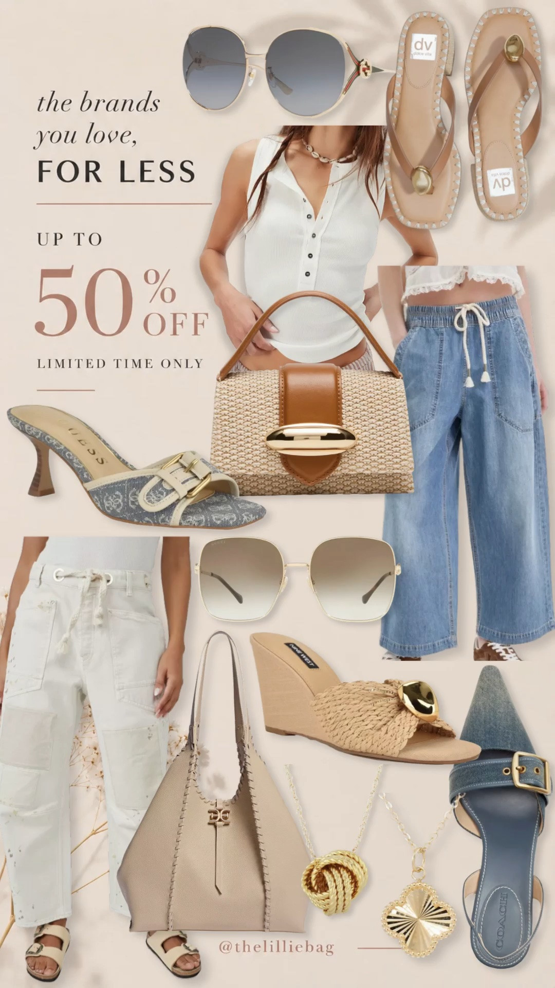 Macys up to 50% off sale this weekend only!💥 

Free people. Spring outfit. Summer outfit. Sandals. Summer. Denim. Jeans. Designer. Sunglasses.

#LTKSaleAlert #LTKSeasonal #LTKMothersDay