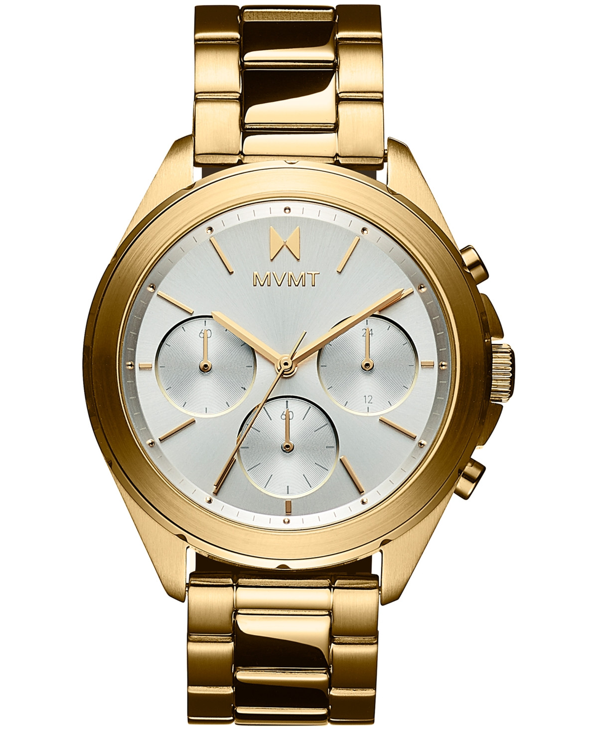 Mvmt Women's Chronograph Getaway Gold-Tone Bracelet Watch 38mm | Macys (US)
