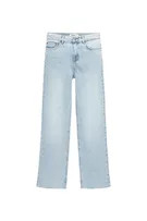Straight-leg high-waist jeans | PULL and BEAR UK
