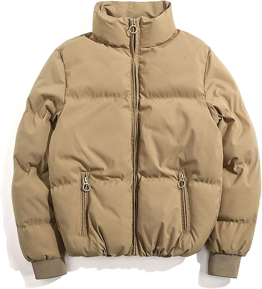 FORUU Womens Puffer Jacket 2021 Winter Warm Packable Down Jacket Lightweight Slim Fit Hooded Jacket | Amazon (US)