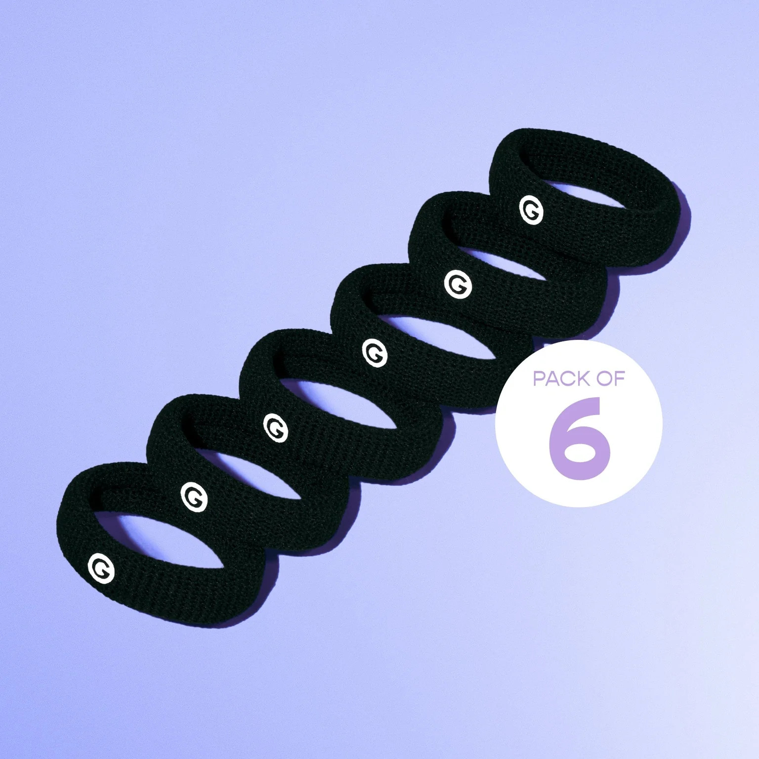 Thick Fit Hair Bands 6PC | GIMME BEAUTY
