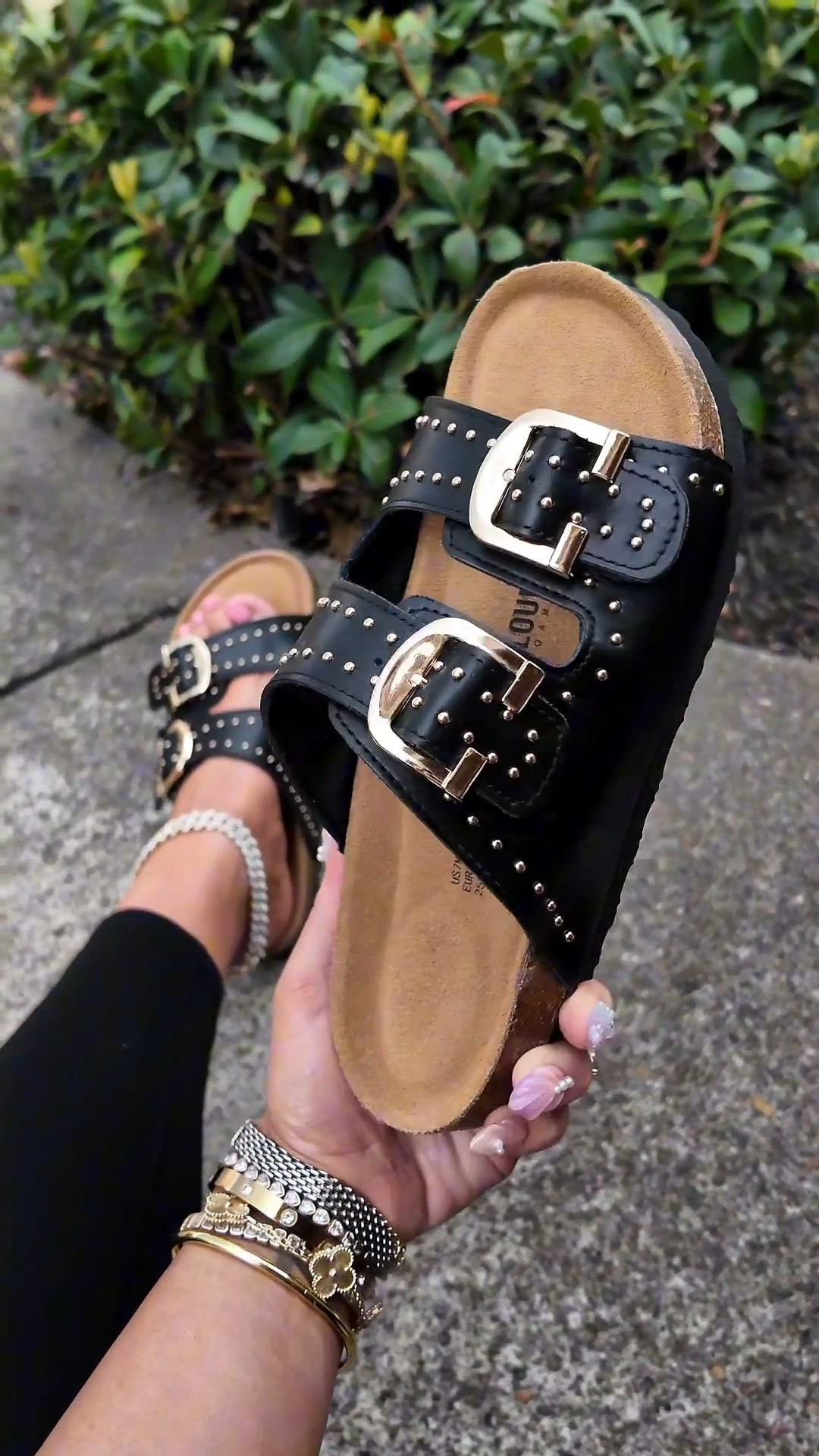 The gold embellishments on these project cloud sandals are so gorgeous!! #projectcloud #projectcloudsandals #summersandals #womenssandals #ad @Project Cloud Shoes  

 #LTKootd #LTKWorkwear #LTKTravel