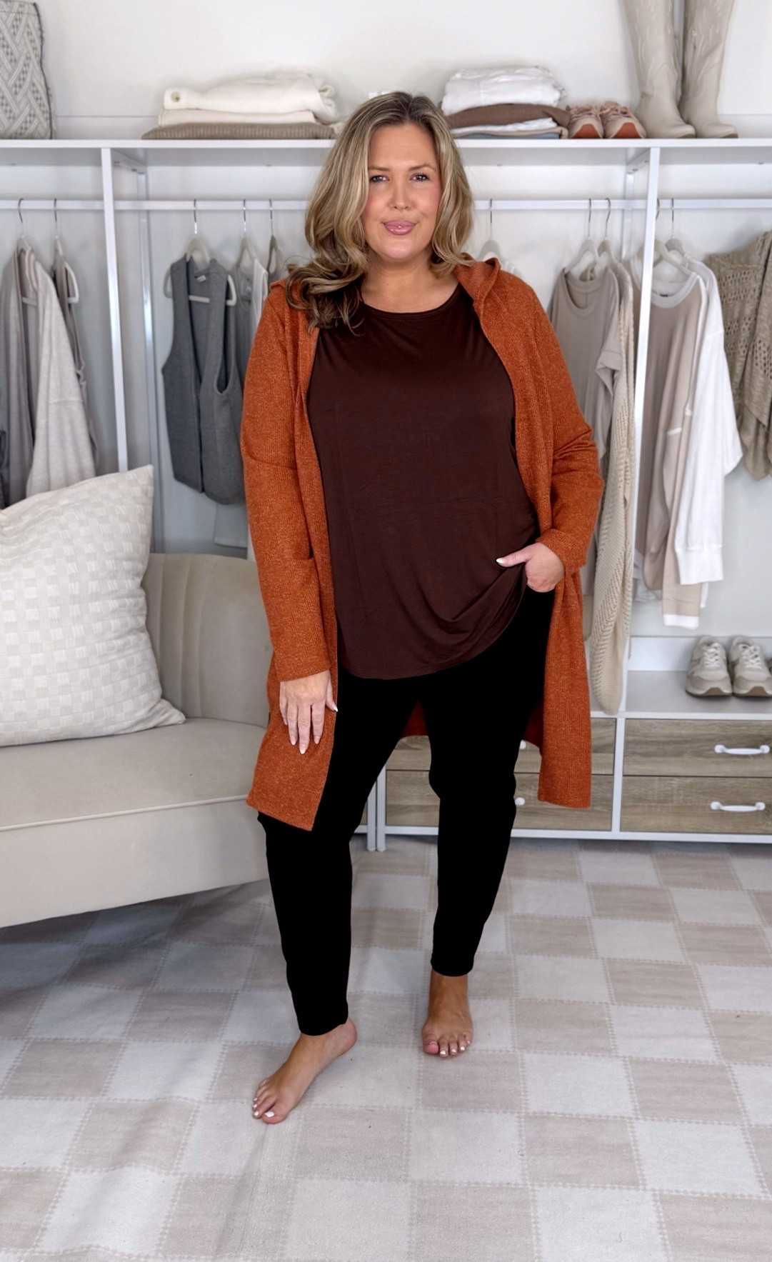 Ahhhh I am so excited about these pieces!!!! 
BLACK JEGGINGS - I got the 18 in these and the fit is perfect! So size down if in between. ORANGE SWEATER + BROWN TOP - get your regular size I’m in 18/20




Plus size fashion, everyday outfit ideas, lane bryant haul, midsize fashion, fall outfit ideas, ootd

#LTKStyleTip #LTKPlusSize #LTKMidsize