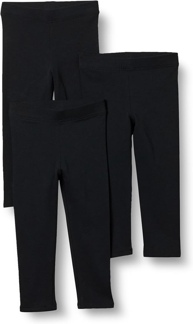 Amazon Essentials Girls and Toddlers' Leggings, Multipacks | Amazon (US)