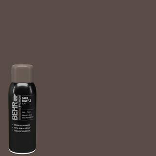 BEHR PREMIUM 12 oz. #PPU5-19 Dark Truffle Flat Interior/Exterior Spray Paint and Primer Aerosol B... | The Home Depot