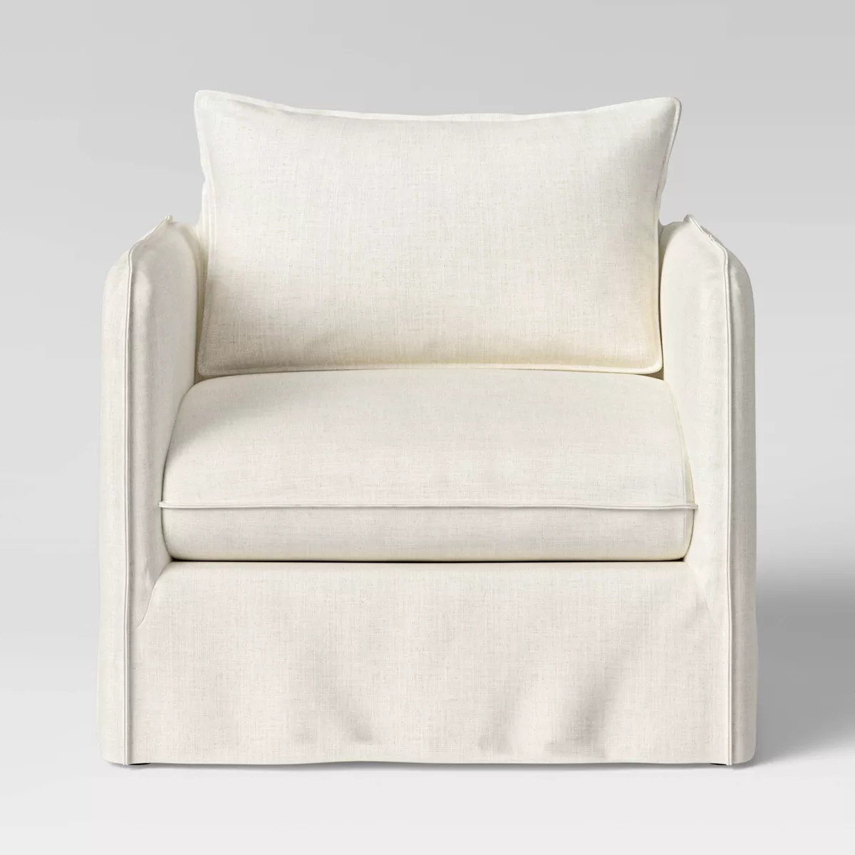 Berea Slouchy Lounge Chair with French Seams - Threshold™ | Target