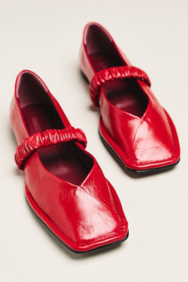 Lautan Scrunch Ballet Flats | Anthropologie (US)