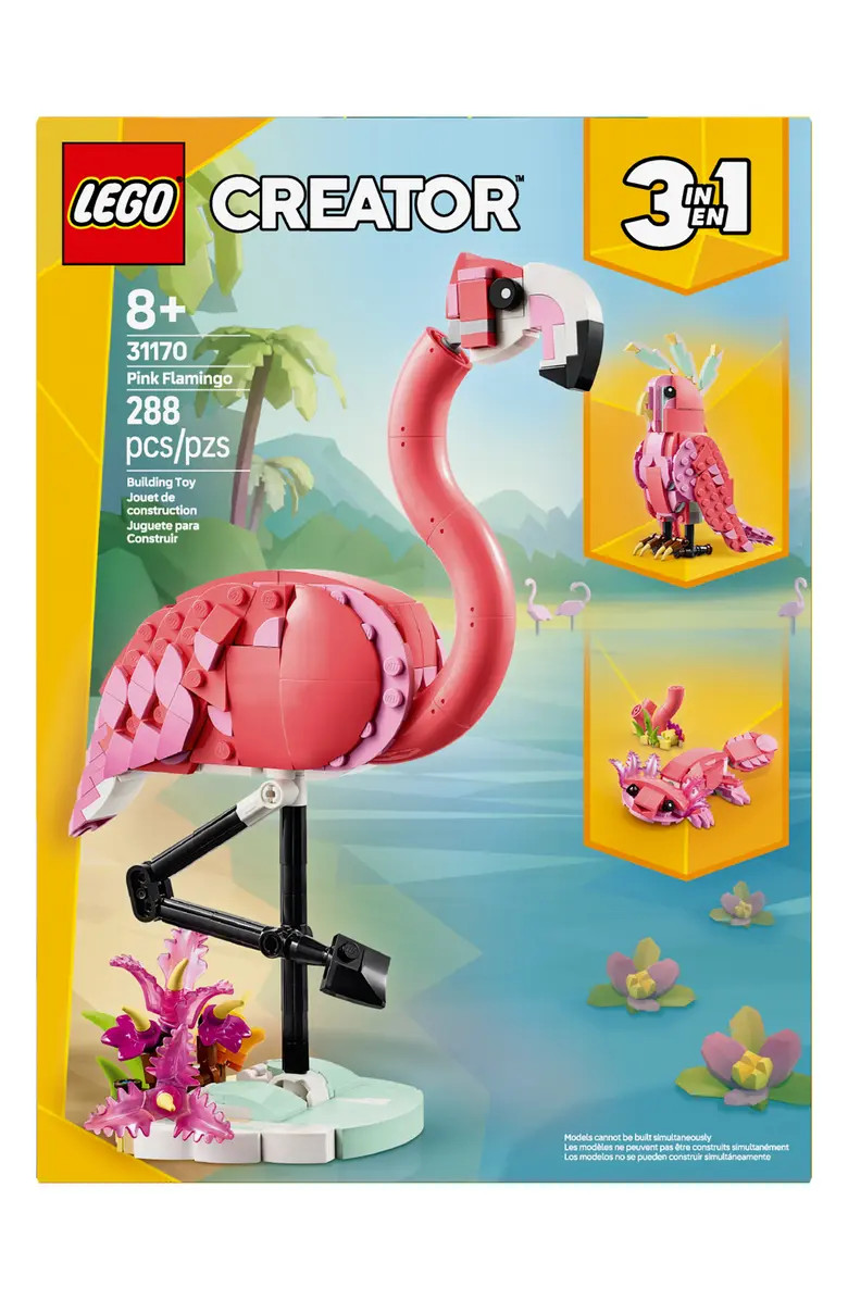 LEGO® 8+ Wild Animals: Pink Flamingo - 31170 | Nordstrom | Nordstrom