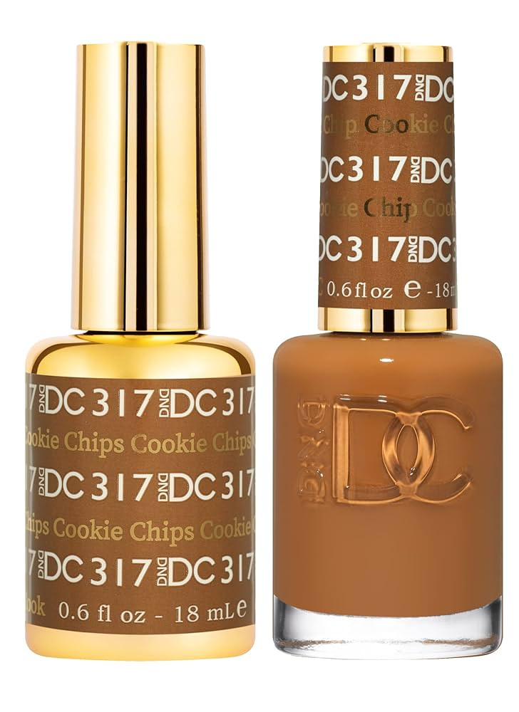 DND Gel Polish Set, Brown Collection, UV/LED GelPolish and Air Dry Nail Lacquer, Matching Chip-Fr... | Amazon (US)
