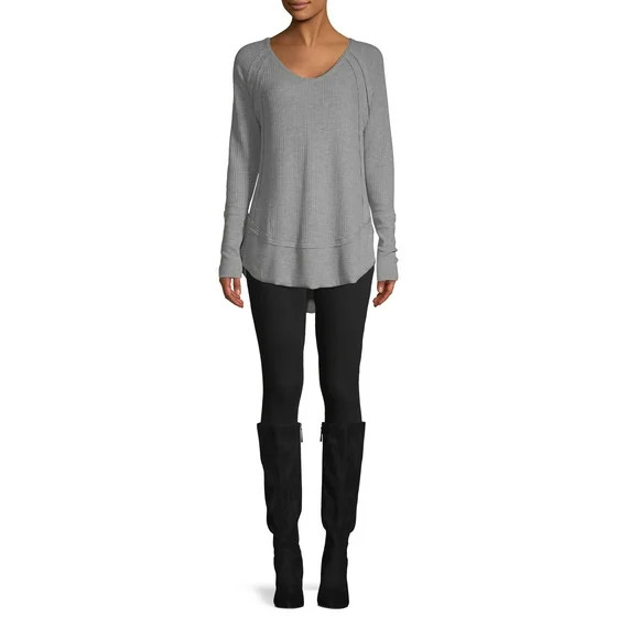 Women's Waffle Tunic | Walmart (US)