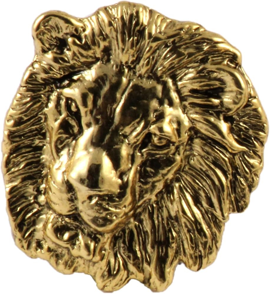 Handcrafted Big Cat Brooch and Lapel Pins - Cheetah, Leopard, Lion, Tiger, Bobcat, Lynx, Mountain... | Amazon (US)