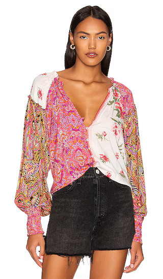 Gemini Blouse in Vintage Combo | Revolve Clothing (Global)