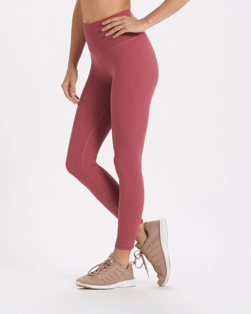Rib Studio Legging | Desert Rose | Vuori Clothing (US & Canada)