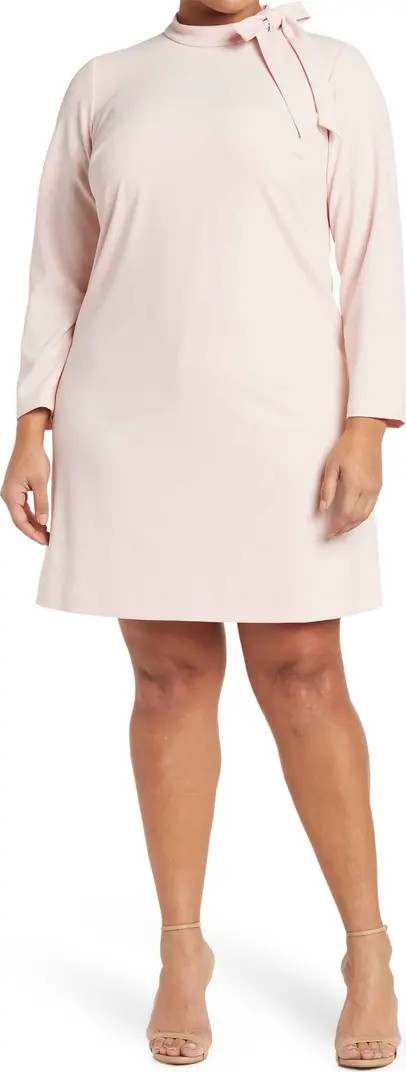 Tie Neck Shift Dress | Nordstrom Rack