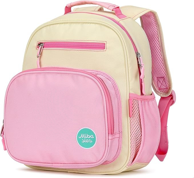 mibasies Toddler Backpack for Girls and Boys 2-4, Preschool Kindergarten Backpack, Cute Kids Back... | Amazon (US)