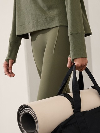 Coaster Luxe Rib High Hip Sweatshirt | Athleta