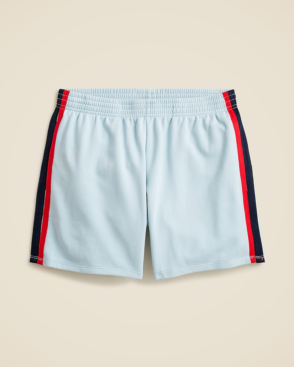 Terry boxer short with stripes | J. Crew US