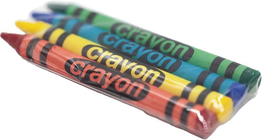 Lucky Art 20 Sets of 4 Packs (80 count) Standard Size Crayons - Mini Crayon Packs Non-Toxic Crayo... | Amazon (US)