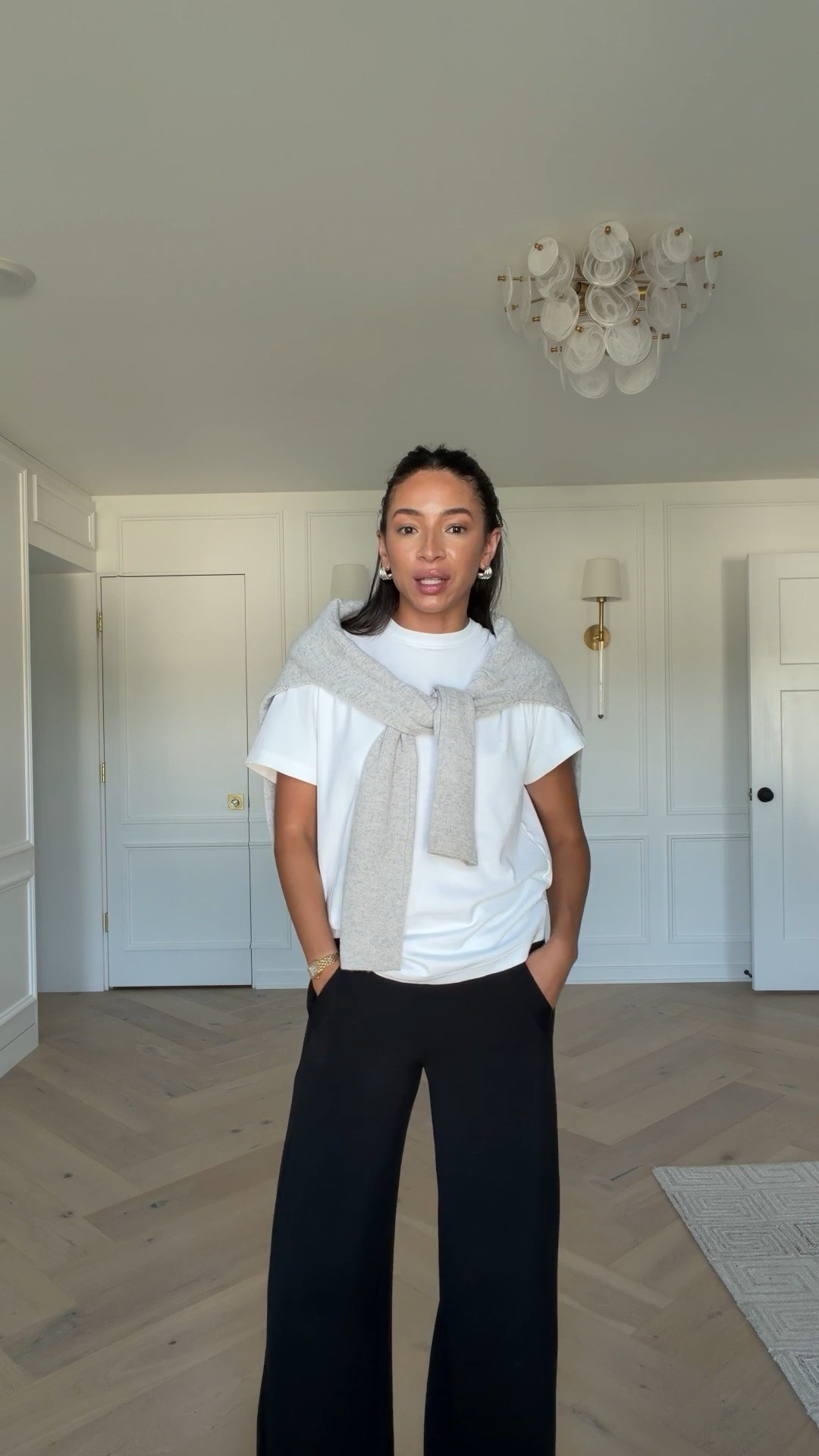 Spanx SALE!! Wearing size Small oversized t-shirt, S Reg in pants (I’m 5’8” wearing on my hips - code NENAXSPANX for 15% off), Medium in cashmere sweater 


travel outfit, airport outfit, comfy outfit, casual outfit, spanx pants, travel outfits, mom outfit, postpartum outfit

#LTKSaleAlert #LTKmomlife #LTKTravel