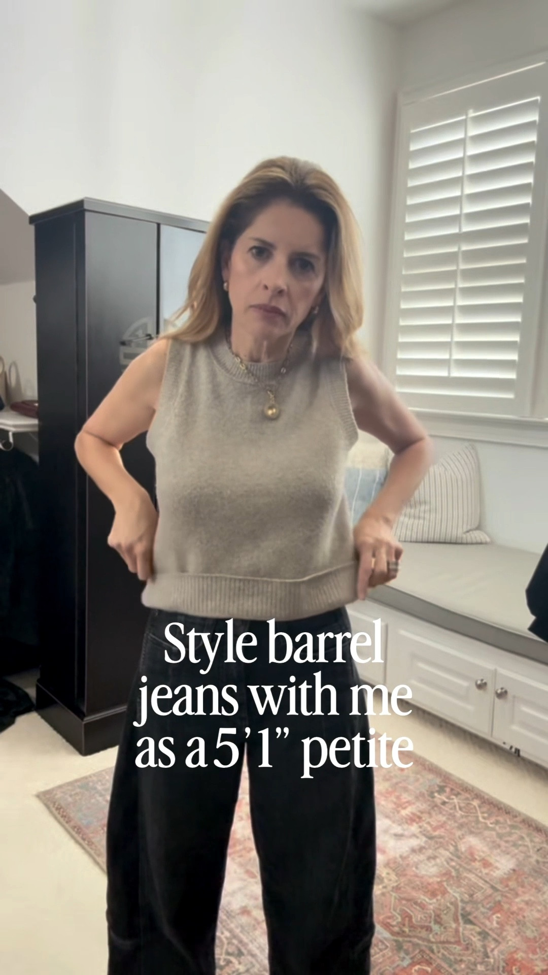 Chicas, barrel jeans are one of my favorite staple pieces this season! 

( AND they’re on SALE for only $25 at target during #targetcircleweek ) !🤍

Outfit deals all linked on my LTK!

Follow @thepetitepalette_by_sherry for more petite fashion inspo, and check out my LTK for links to all my finds + more! 😊
.
.
.


#LTKPetite #LTKSeasonal #LTKSaleAlert