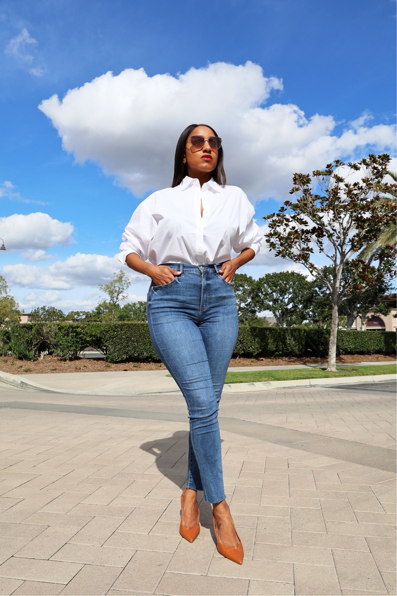 There is nothing better than a classic white shirt and your favorite jeans! Casual outfits, Spring Outfits, Denim, Casual Chic

#LTKMostLoved #LTKsalealert #LTKSpringSale